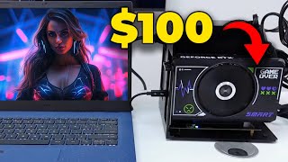 Laptop Gaming eGPU For Only 100 YES [upl. by Sil672]