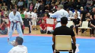 6th World Cup KWF Kumite Felipe Martins Brasil vs Russia [upl. by Romona377]