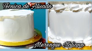 TÉCNICA de ALISADO con MERENGUE Italiano TRUCOS QUE NO TE DAN [upl. by Nwahc]