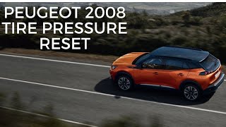 2021 Peugeot E208  Tyre Pressure Reset [upl. by Edivad]