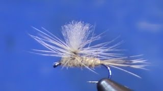 Fly Tying Parachute Hares Ear [upl. by Ytte]