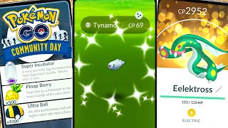 Tynamo Community Day in Pokémon GO Optimize Your Gameplay with 14 Egg Hatch Distance [upl. by Ayahsey]