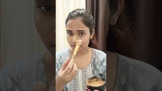 Sandalwood face pack for glowing face 😍 foryou facewash facepack shorts viralvideo [upl. by Aynat872]