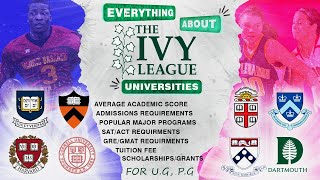 Ivy League Universities in USA  Study in the USA  Study Abraod Updates  Study Abroad [upl. by Yrohcaz]