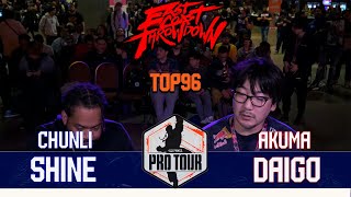 daigo vs shine TOP 96  East Coast Throwdown  Capcom Pro Tour 2024 ▰ [upl. by Erbas]