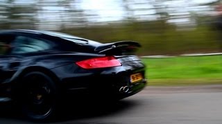 550BHP Porsche 997 Turbo Akrapovic  Sound Acceleration  1080p HD [upl. by Gerek313]