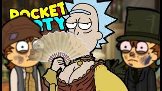 VICTORIAN RICK amp MORTY  Pocket Mortys Multiplayer Episode 8  Gameplay Reaction [upl. by Austen]