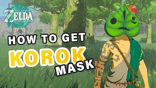 How to get the Korok Mask ► Zelda Tears of the Kingdom [upl. by Ailisab]