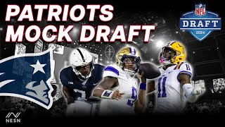 Patriots 2024 NFL Mock Draft  Full SevenRound Draft Outlook [upl. by Weiler195]