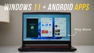 5 must have Android Apps for Windows 11 WSA [upl. by Nyral]