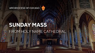 Sunday Mass in English from Holy Name Cathedral  10272024 [upl. by Anauj193]