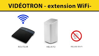 Installer un routeur avec la borne HELIX de Vidéotron pour étendre votre réseau WiFi [upl. by Leno12]