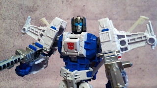 Takara Legends LG33 Highbrow  Transformers Titans Return Action Figure Review [upl. by Ahsilrac]