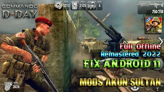 FRONTLINE COMMANDO DDAY V304  MODE SULTAN ⼁FIX ANDROID 11⼁FULL OFFLINE⼁ANDROID GAMEPLAY [upl. by Ahseid]