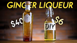 Make Your Own Ginger Liqueur  Quick Affordable amp Easy [upl. by Eneluqcaj]