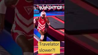 BBC Gladiators first finale Travelator slowed down to assist contender bbc gladiators sports [upl. by Mecke]