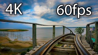 Zippin Pippin front seat onride 4K POV 60fps Bay Beach [upl. by Hedges403]