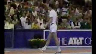 John Mcenroe goes ballistic at the umpire [upl. by Bucella]