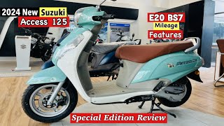 🔥2024 Suzuki access 125 special edition details review  price mileage features  access 125 [upl. by Anum]