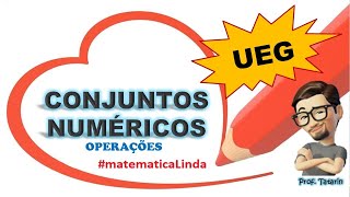 UEG Dados dois conjuntos A e B onde A ∩ B  b d A ∪ B  Matemática Linda  Prof Tatarin [upl. by Barnard]