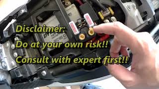 Yamaha MT09 Tracer 900 Relay starter problem [upl. by Ackerman]