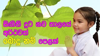 සිගිති දූට බොදු නම් පෙළක්  2023 Latest Sinhala baby girl names with Buddhist meaning [upl. by Poucher]