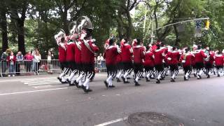 German marching band at the 2011 Steuben Parade in NYC [upl. by Bond107]