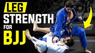 4 BEST Leg Strength Exercises For BJJ  Brazilian JiuJitsu amp Grappling [upl. by Esirahs]