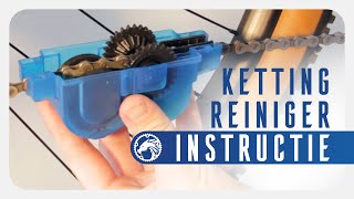 Kettingreiniger Instructie  Fiets ketting schoonmaken in 4 stappen [upl. by Yeldar]