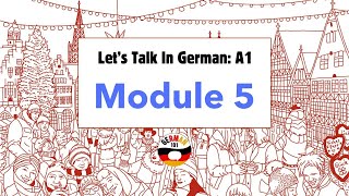 Module 5  Audio Tracks 🎧 Lets Talk In German A1 🇩🇪 Course Book For Beginners 📖 [upl. by Killen805]