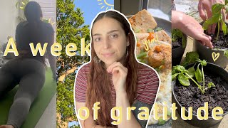 Video diary with a twist  practicing gratitude for a week 🙌🏼 [upl. by Gavin]