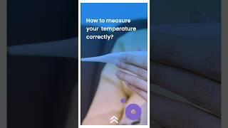 How to Check Body Temperature  Thermometer से बुखार कैसे चेक करें  bodytemperature [upl. by Rodrique]