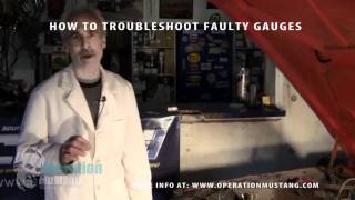 How To Troubleshoot Faulty Gauges in your Classic Car [upl. by Aynatan]