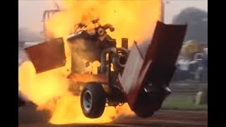 Tractor Pulling Fails Crashes amp Explosions [upl. by Davy]