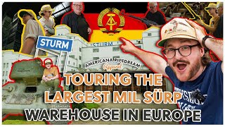 WE FOUND THE LARGEST MILITARY SURPLUS DEALER IN EUROPE [upl. by Sew]