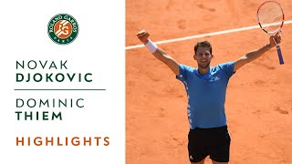 Novak Djokovic vs Dominic Thiem  SemiFinal Highlights  RolandGarros 2019 [upl. by Xaviera]