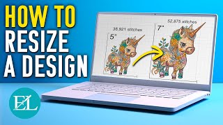 How To Resize Embroidery Designs [upl. by Bourke278]