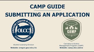 Guide to Submitting a Liquor License Application in CAMP [upl. by Einaffyt779]