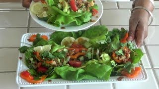 TVP Vegan Vegetarian Gluten Free Lettuce Wraps [upl. by Leuams]