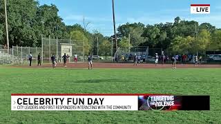 Youth Violence Prevention Week continues with celebrity fun day at Sage Park  NBC 15 WPMI [upl. by Cleres294]