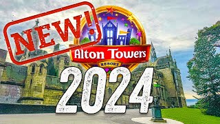 What’s NEW at Alton Towers 2024 [upl. by Arette258]