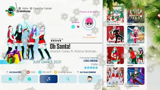 quotJust Dance 2021 Christmas Edition I Menu Song Listquot FANMADE [upl. by Moore]