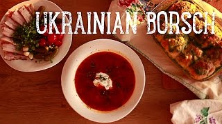 Authentic Ukrainian Borscht [upl. by Lalo]