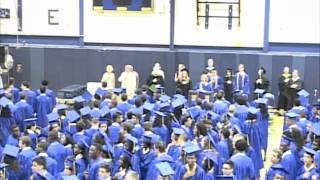 Baldwin Senior High Graduation June 22 2012 Video 1  Marching in [upl. by Ramunni131]