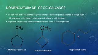 Cicloalcanos [upl. by Eedahs570]