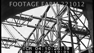 1938  1942 Construction of Peenemunde 22101202  Footage Farm [upl. by Ojillek]