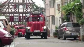 Marbach 2012 FeuerwehrParade [upl. by Nrehtac]