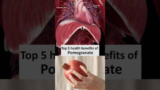 5 Health Benefits of Pomegranate pomegranate fruit healthtips [upl. by Azalea]