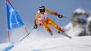 John Kucera downhill gold WCS Val dIsere 2009 [upl. by Aratnahs]