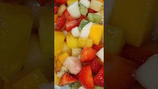 Macedonia de frutas🍐🍑🥝🍓🍍🍊🍋 recipe recipes [upl. by Eilsehc]